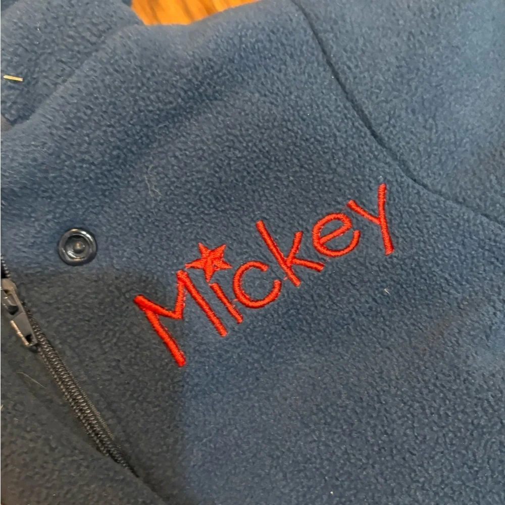 Disney  Mickey Mouse Fleece Snowsuit Bunting 0–3M